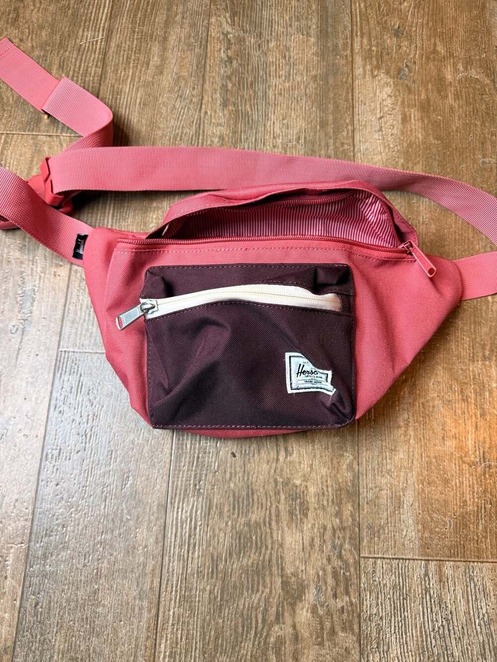 Herschel Supply Co. Settlement Hip Pack - Pink & Burgundy